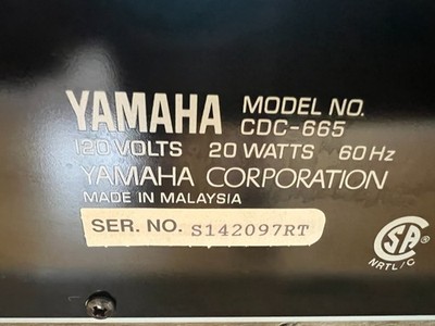 Yamaha CDC-665 CD Changer for sale online | eBay