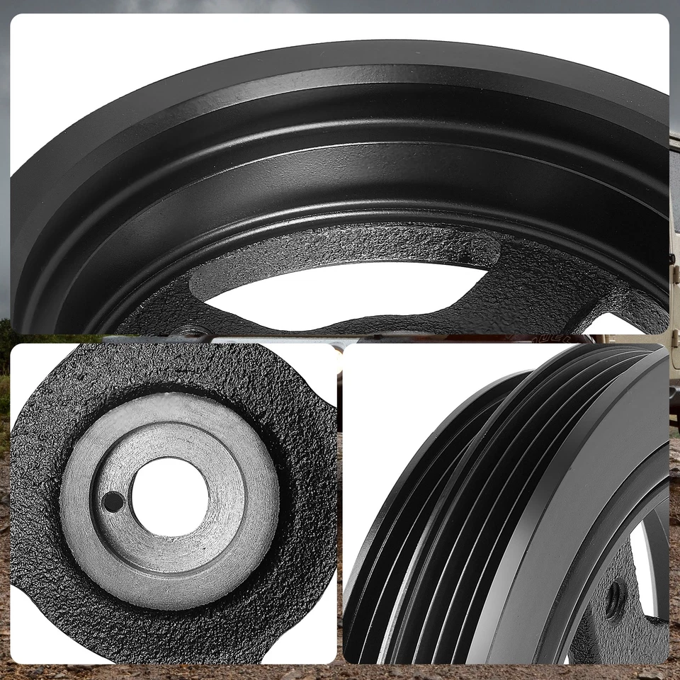 Engine Harmonic Balancer for Scion xA xB 2004-2006 L4 1.5L Toyota Echo 2000-2005 Foto 2 de 4