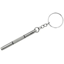 Portable Eyeglass Repair Screwdriver Keychain Precision Tool for Glasses
