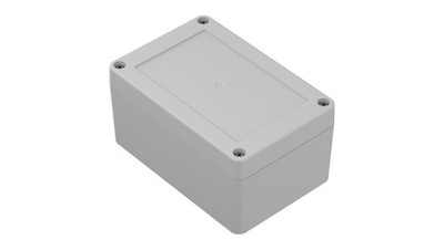 5905275017379 Obudowa hermetyczna ZP120.80.60 jasna z uszczelką i tulejkami mosi