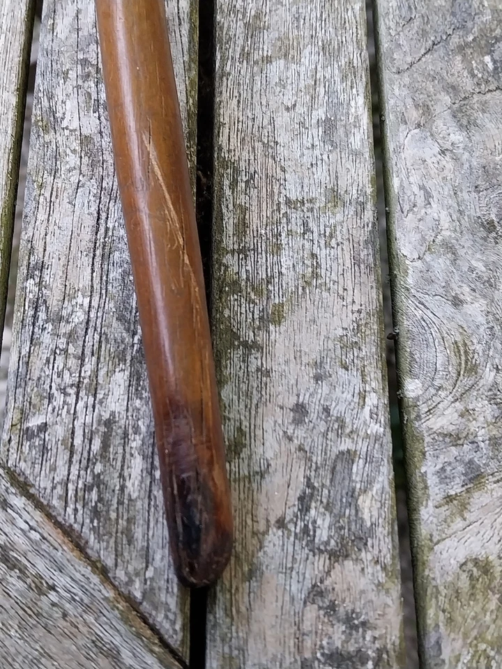 QUENOUILLE ANCIENNE DU XIXeme S EN MERISIR PROVENCALE ART POPULAIRE BELLE PATINE - Photo 4/4