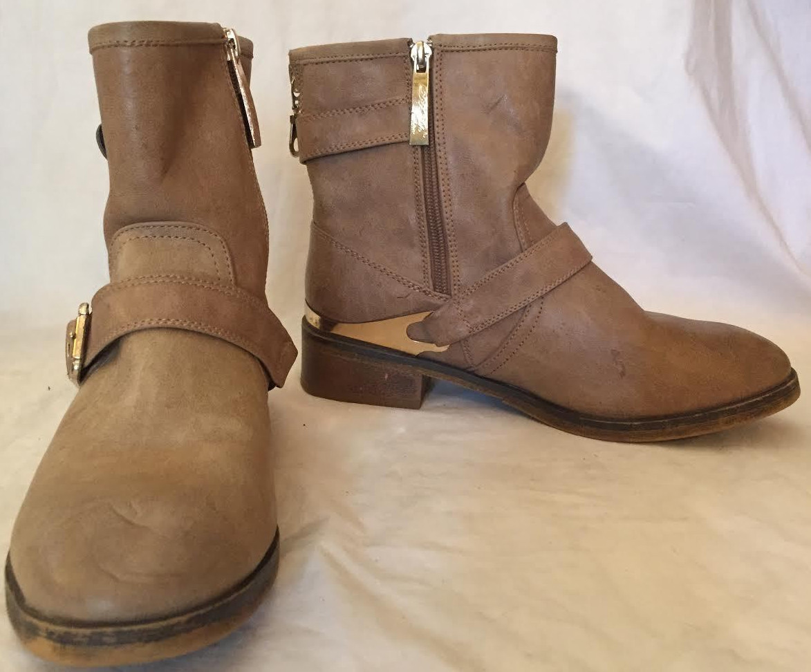 DbDk Fashions womens ANKLE BOOTS beige 