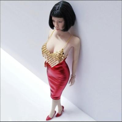 1/6 scale Sexy women metal top and Dress Clothing For 12" figure phicen E |  eBay