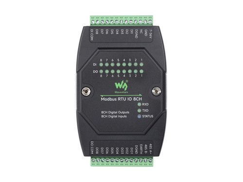 Waveshare Modulo di Ingresso e Uscita Digitale Industriale 8-Ch, 7~36V - Foto 4 di 21