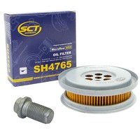 ÖLfilter SH4765 + ÖLablassschraube FüR Mercedes 190 W201 W123 W124 CLK T1 Pritsc