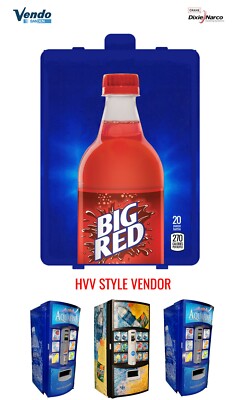 (1) DIXIE NARCO 501E & 276 HVV Label - BIG RED - Flavor Strip