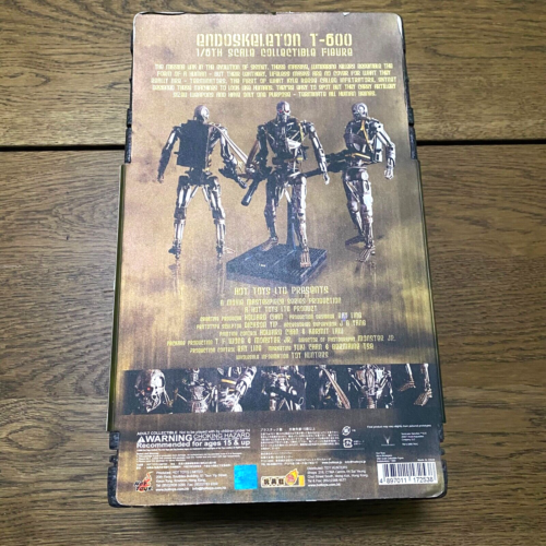 1/6 HOT TOYS : MMS93 TERMINATOR SALVATION T-600 ENDOSKELETON : EMPTY BOX - Picture 6 of 7