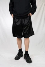 Men’s Silky Shiny Dazzle Basketball Shorts M-5XL/Multi-Pockets/Elastic Waistband