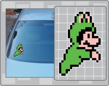 FROG MARIO Sprite Vinyl Decal 3 Car Truck Window Super Mario Bros. Sticker