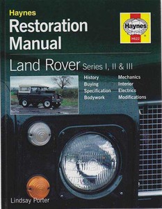Land Rover Series I, II and III - Restoration Manual | eBay