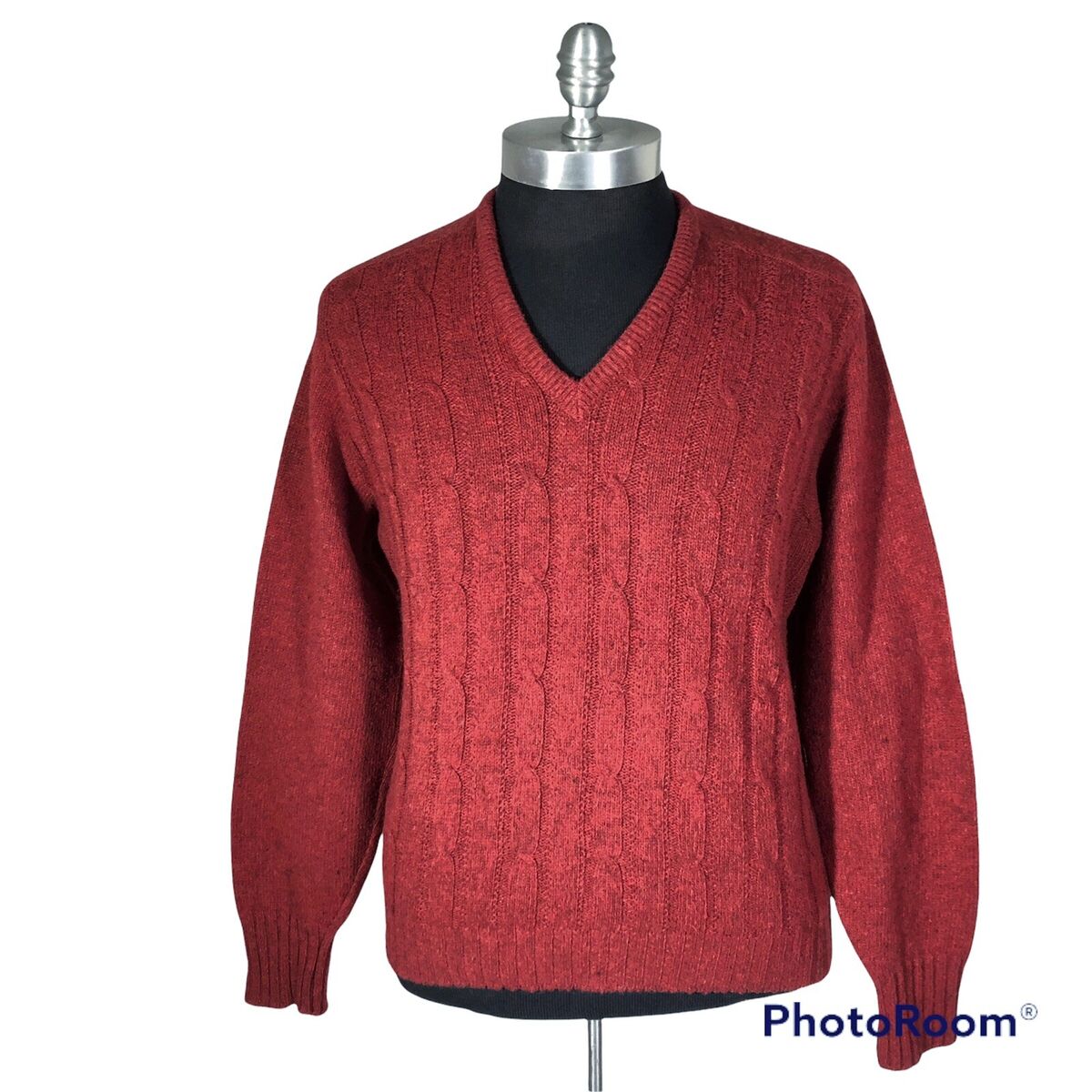 Vintage 60s 70s Jantzen Wool Mohair Cable Knit V Neck Vintage 60s 70s Jantzen Wool Mohair Cable Knit V Neck