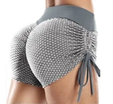 KIWI RATA WOMEN'S HIGH WAIST BIKER SHORTS YOGA WORKOUT RUNNING Small