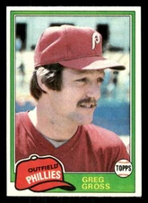 1981 Topps #459 Greg Gross
