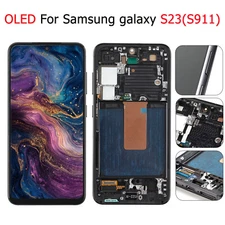 New OLED For Samsung Galaxy S23 Display S911U/W/B/E LCD Touch Screen Replacement