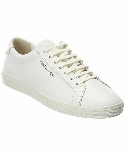 SAINT LAURENT LK427793 Classic Off White Leather Sneakers SAINT LAURENT LK427793 Classic Off White Leather Sneakers