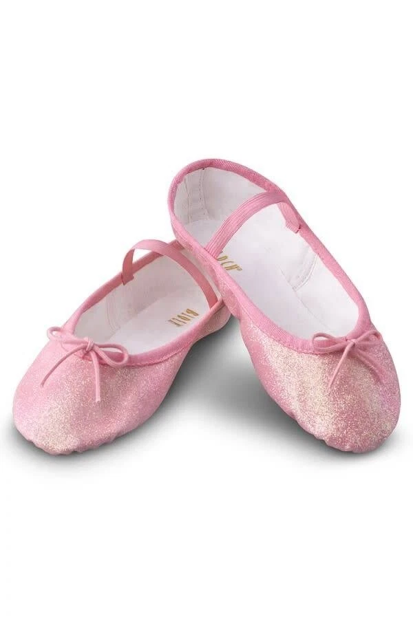 Bloch glitter ballet shoes hot sale