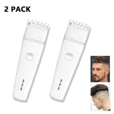White/Hair Clippers Set for Men Home Barber Salon Hair Cutting Tool Rechargeable