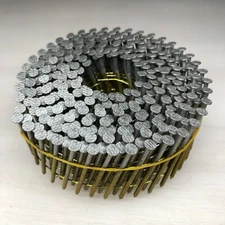 15 degree Coil Stainless Steel Siding Fencing Ring  Nails 2" X .090 3600pc