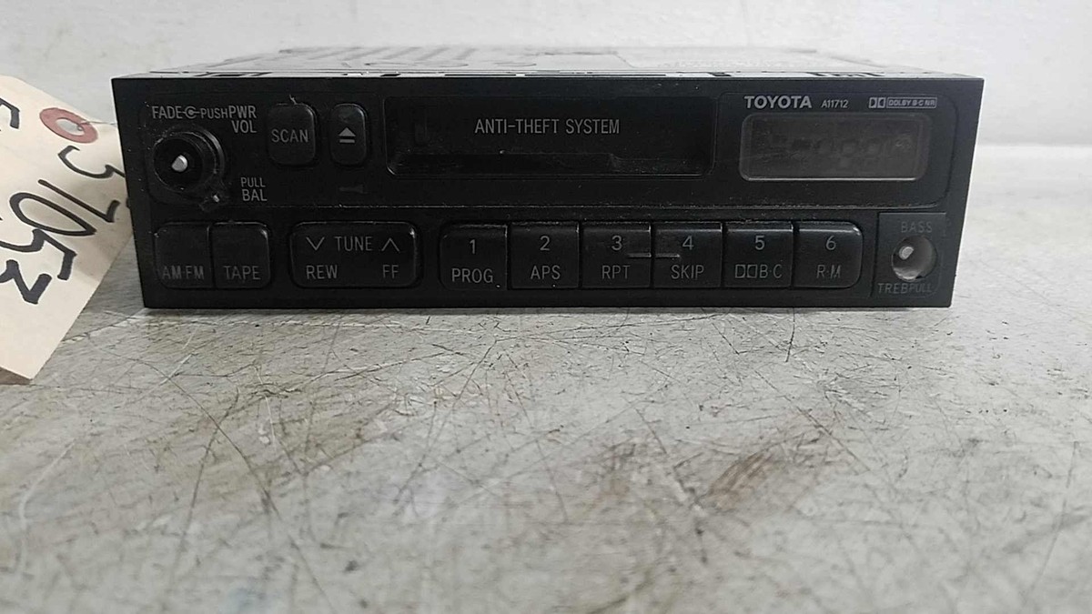 Toyota Camry Radio Stereo Tape Cassette Player 86120-06071 OEM for
