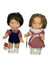 VTG 1988 CAMPBELL'S SOUP KIDS 10" Dolls Boy  Girl Special Edition Tags And Box