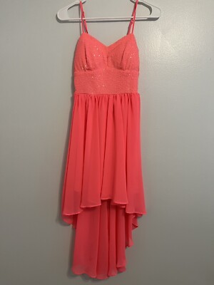 b darlin pink prom dress B. Darlin Womens Juniors Metallic Shimmer Evening Dress 5/6