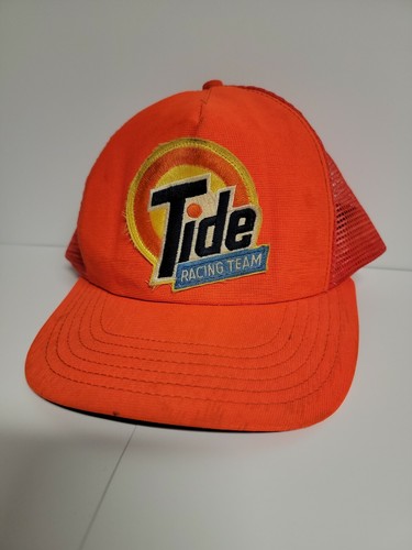 Tide Racing Team Orange Snapback Hat 