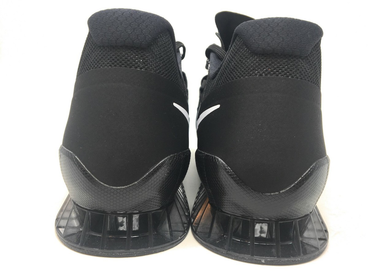 Nike Men\'s Romaleos 3 Weightlifting Shoes Black White (852933-002) Size 15 Buy Nike 852933-002 Romaleos 3 Online Jamaica | Ubuy main image 2