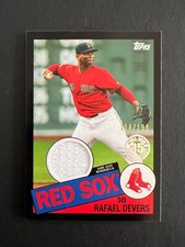 2020 Topps 1985 Relics Black /199 Rafael Devers #85R-RD