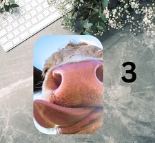 Cow Mouse pad - Ships from USA - 9.25 X 7.75
