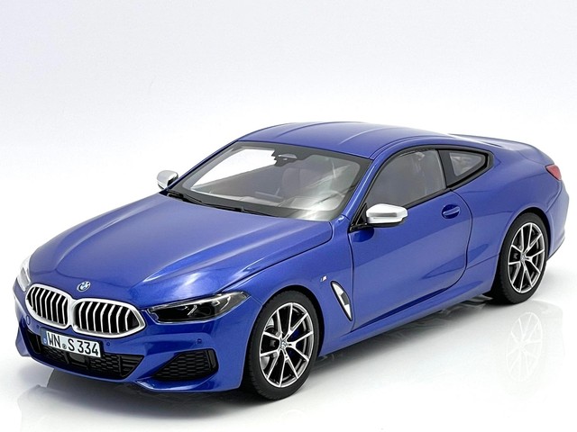 BMW M850i 2019 bleue metallic - NOREV 183286 - 1/18 NOREV 183286 : Aux