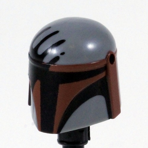 Clone Army Customs MANDALORIAN HELMET for SW Minifigures -Pick Color!- - Afbeelding 6 van 33
