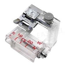 Adjustable_Bias Binder Presser Foot Attaching Binding Snap-on For Sewing Machine
