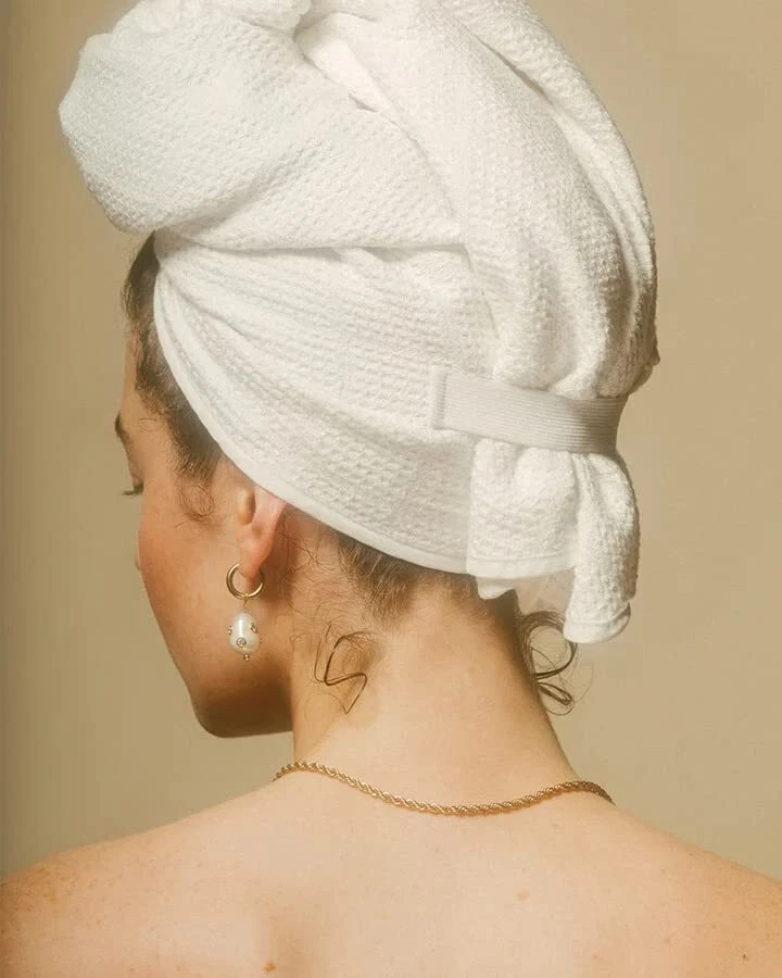 The Towel Special Microfiber Hair Towel Oversized for Optimal