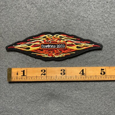 Daytona 2003 Motorcycle Biker Patch L3