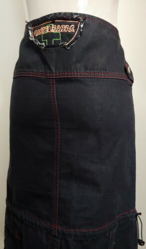 SKIRT denim jeans woman 90's JC de CASTELBAJAC paris TG .40 -S circa New Rare - Foto 5 di 12