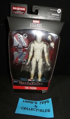 Marvel Legends Series White Vision WandaVision Build a Figure Toy Hasbro 6'' 