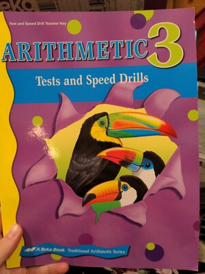 Abeka Arithmetic 3 Tests and Speed Drills Teacher Key 10455802 GOOD | eBay