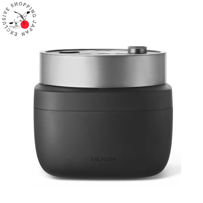 BALMUDA The Gohan Steam Rice Cooker 2022 Model K08A-BK Black 100V