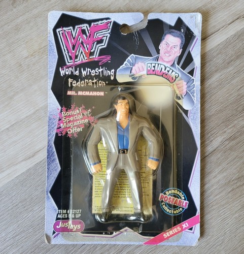 Mr. McMahon Bend-Ems 1999 WWF Wrestling Action Fig...