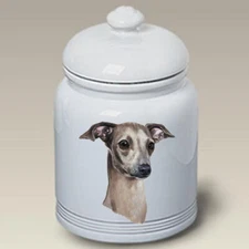 Italian Greyhound Treat Jar