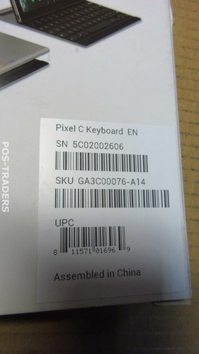Clavier Google Pixel C US GA3C00076-A14 Bluetooth LE - NEUF OPEN BOX - Photo 5/6