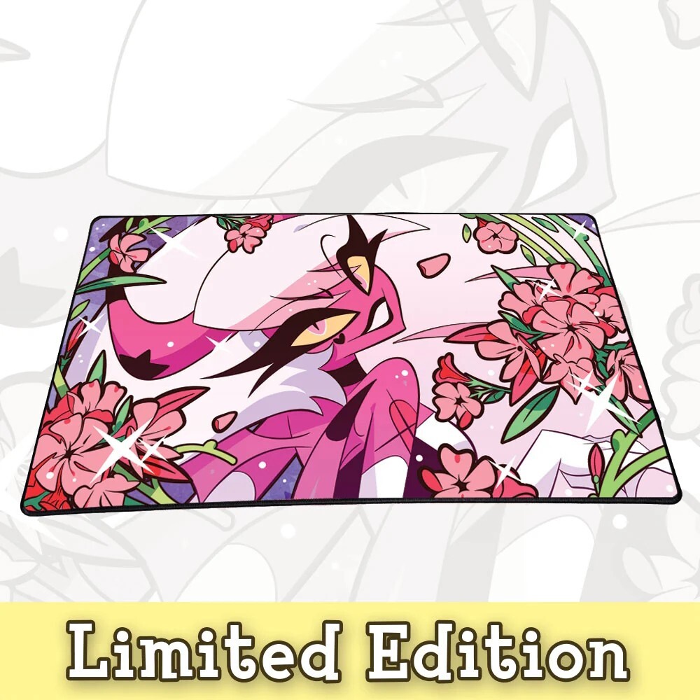 【未使用】チャンドラとエンバーキャット　Pride　2024　プレイマット Helluva Boss Verosika Spring Season 2024 Playmat LIMITED EDITION