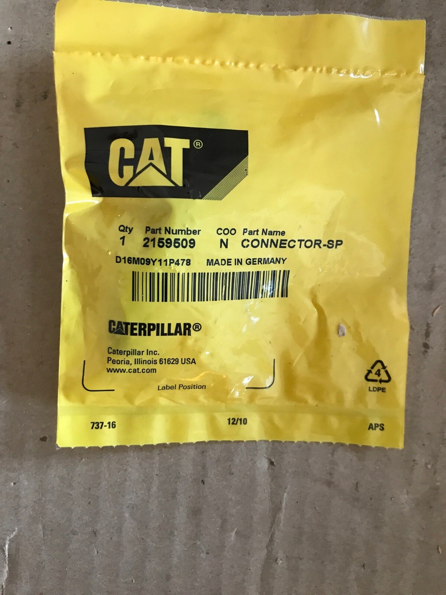 2159509 New OEM Caterpillar Connector 215-9509 | eBay