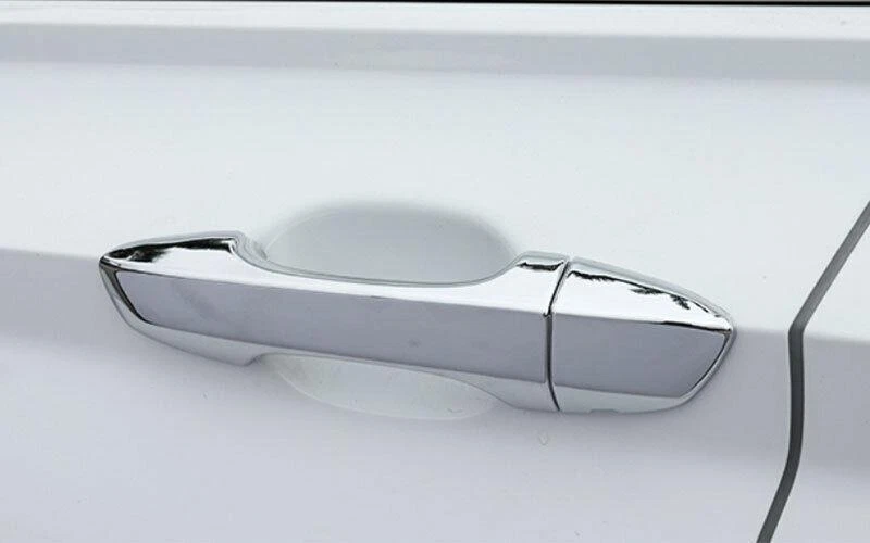 For Volkswagen Jetta MK7 2019-21 ABS Chrome Side Smart Door Handle Cover Trim 8P - Изображение 4 из 4