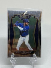 2021 Panini Select Baseball Randy Arozarena #145 Premier Level Tampa Bay Rays