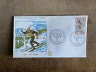 FRANCE 1968 FDC WINTER OLYMPIC GAMES GRENOBLE SKI JUMP SKIING FEBRUARY CACHET