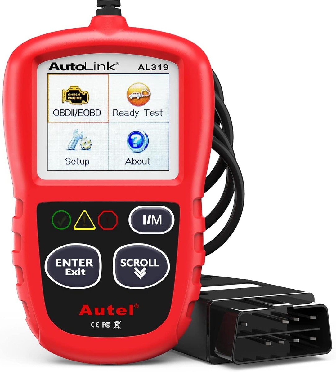 2026 Autel Autolink AL319 OBD2 CAN OBDII Car Code Reader