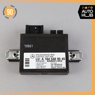 06-13 Mercedes R230 SL500 CL550 R350 TPMS Tire Pressure Control 1645409545 OEM