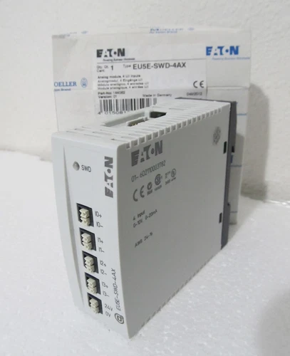 EATON EU5E-SWD-4AX - I/O module, SmartWire-DT, 24 V DC, 0-10V/0-20mA in BOX