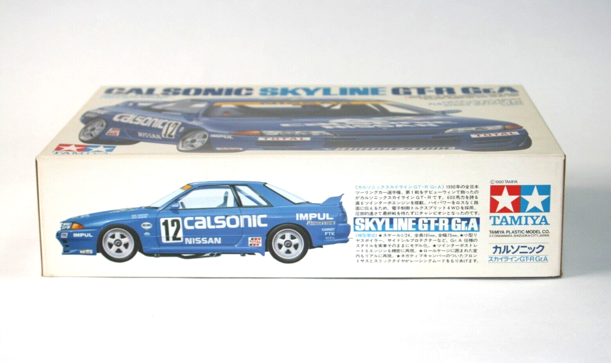 Tamiya 1/24 Model kit Nissan Calsonic Skyline GT-R Gr.A N0.102 | eBay